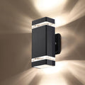 LMP LED Square Up and Down Outdoor Wall Light - Compact Waterproof 5W