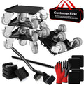 Furniture Dolly Furniture Movers with 5 Wheels - Heavy Duty 2400 lb