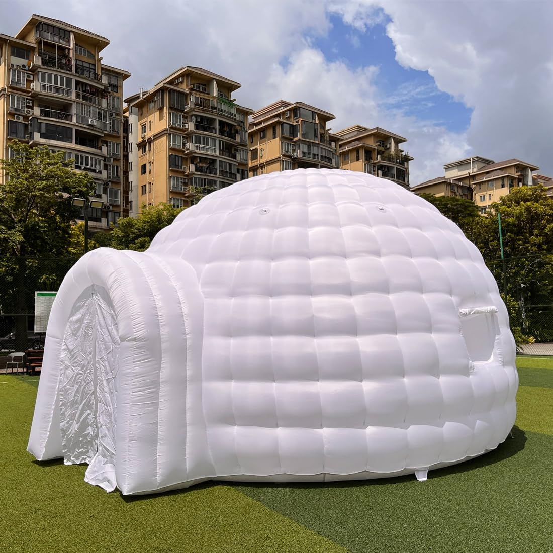 Inflatable Igloo Tent | LED Light | Portable & Spacious | Vinfgoes