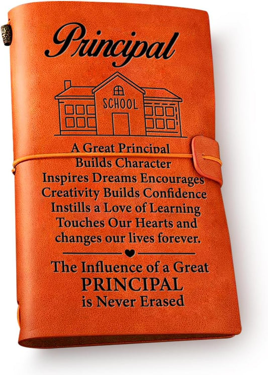 Vintage Leather Principal Journal