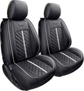 Tacoma Seat Covers 2005-2025 Front Pair - Waterproof Faux Leather Fit