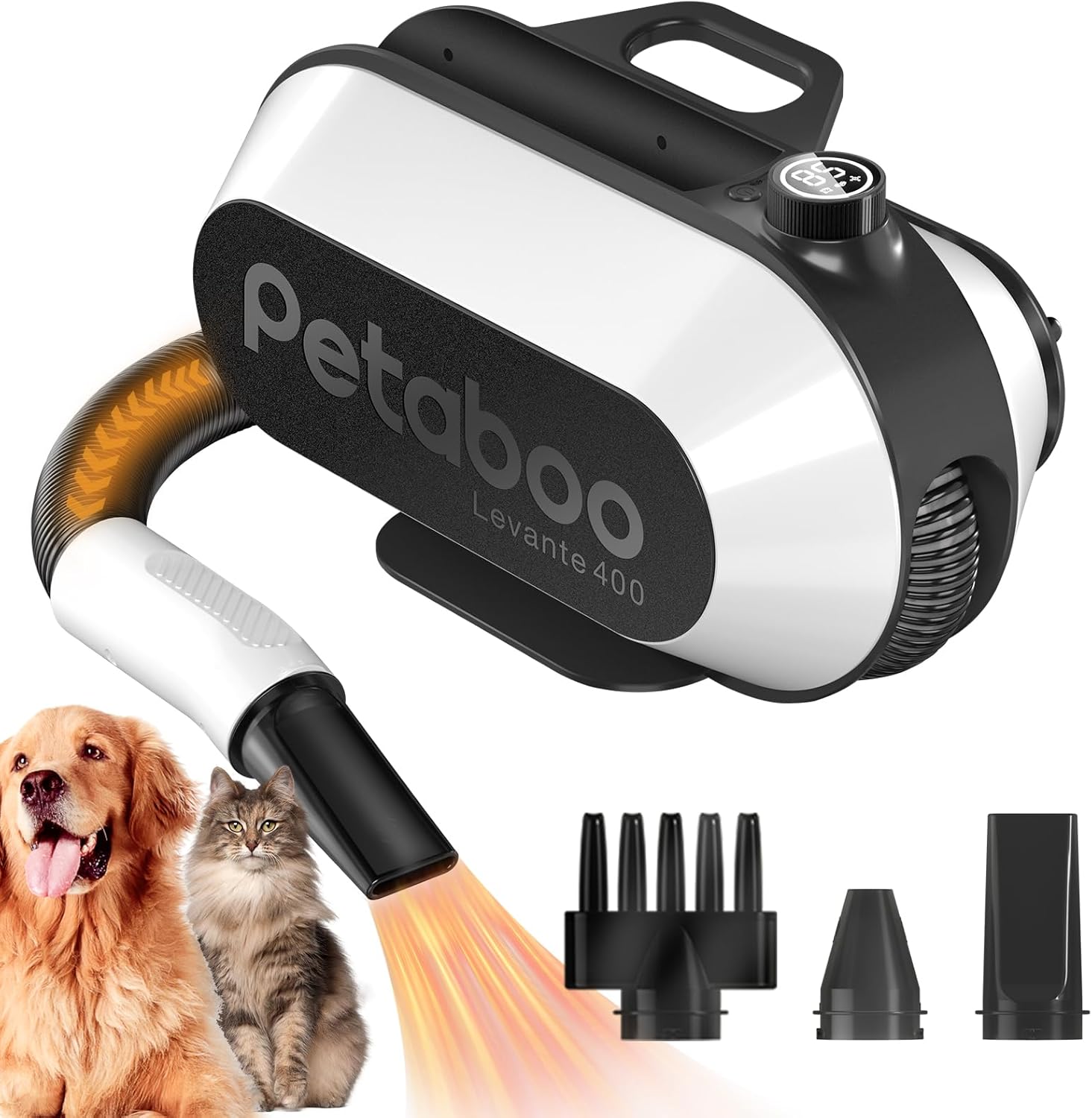 Quiet High-Velocity Pet Hair Dryer - 3 Settings