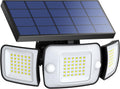 Solar Outdoor Flood Light 270 Wide Angle Motion Sensor - Bright 1200lm