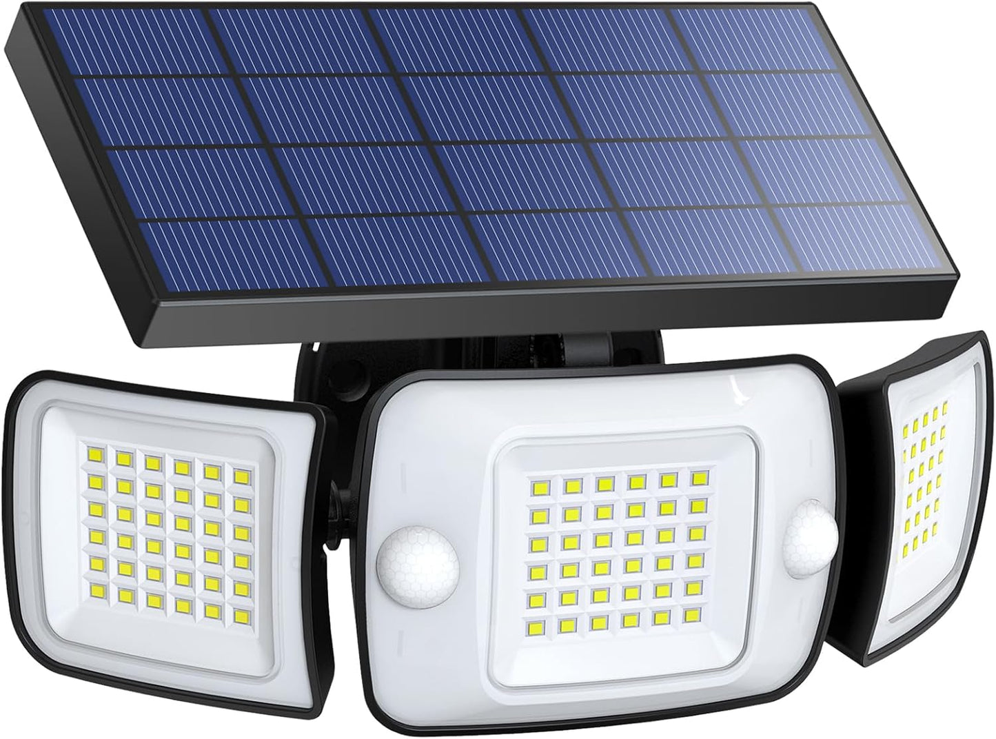 intelamp Solar Outdoor Lights with Motion Sensor and 270Wide Angle