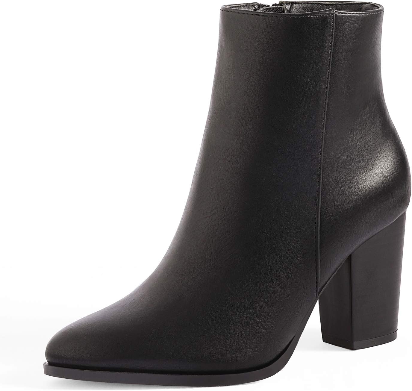 DREAM PAIRS Women's Ankle Boots with Chunky Block Heel Style