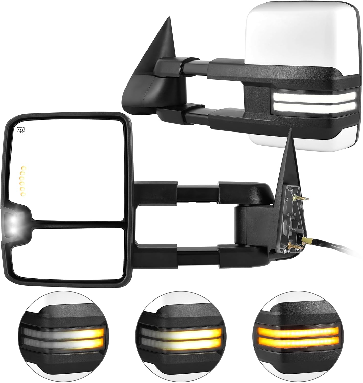 AUTOSAVER88 Towing Mirror for 2003-2006 Silverado Sierra Models