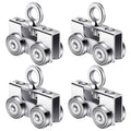 Electric Hoist Installation Roller Trolley for 1-5/8 Wide Strut