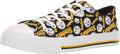NFL Team Logo Ladies Low Top Canvas Sneakers - Game Day Style