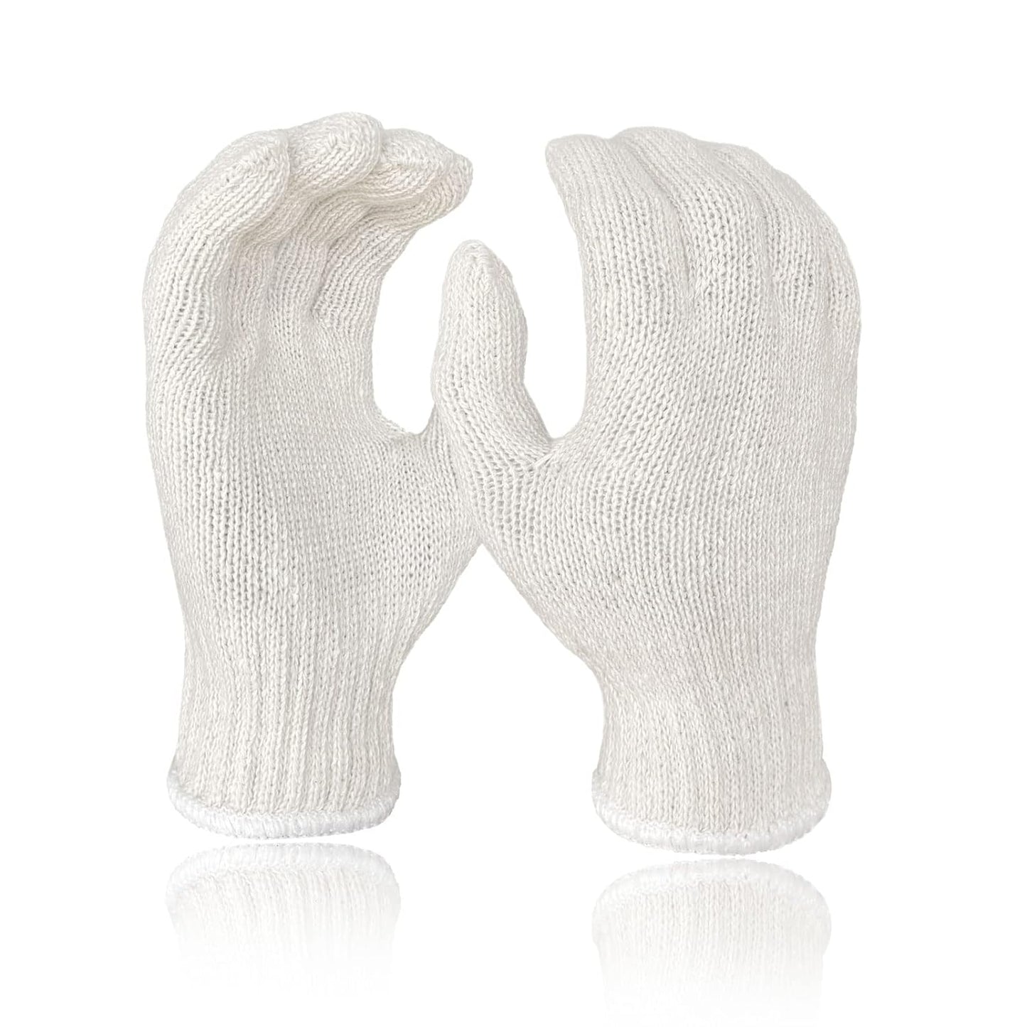 12 Pairs Cotton BBQ Glove Liners - Hand Saver!