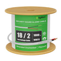 18/2 CMP Plenum Fire Security Control Cable - Plenum-Rated 100% Copper