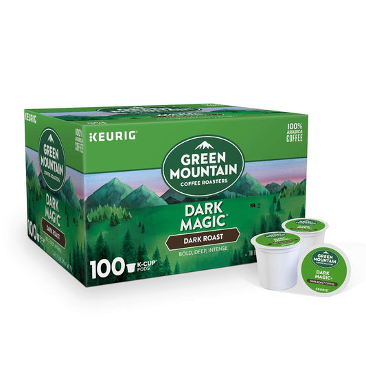 Green Mountain Dark Roast K-Cup Pods - Bold Flavor Boost