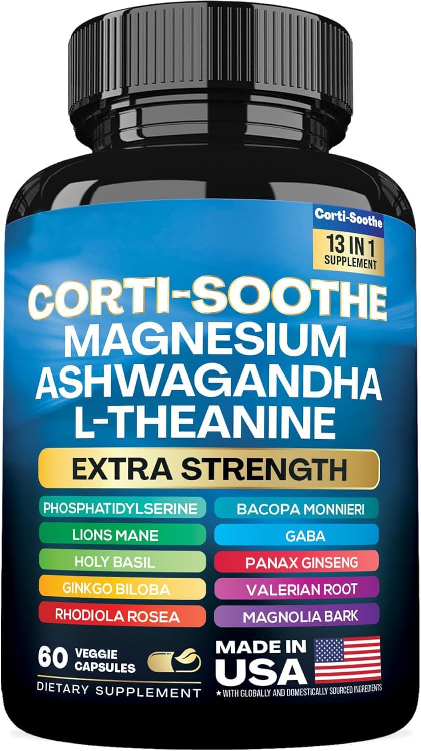 Corti-Soothe Cortisol Supplement for Adrenal Health and Calm