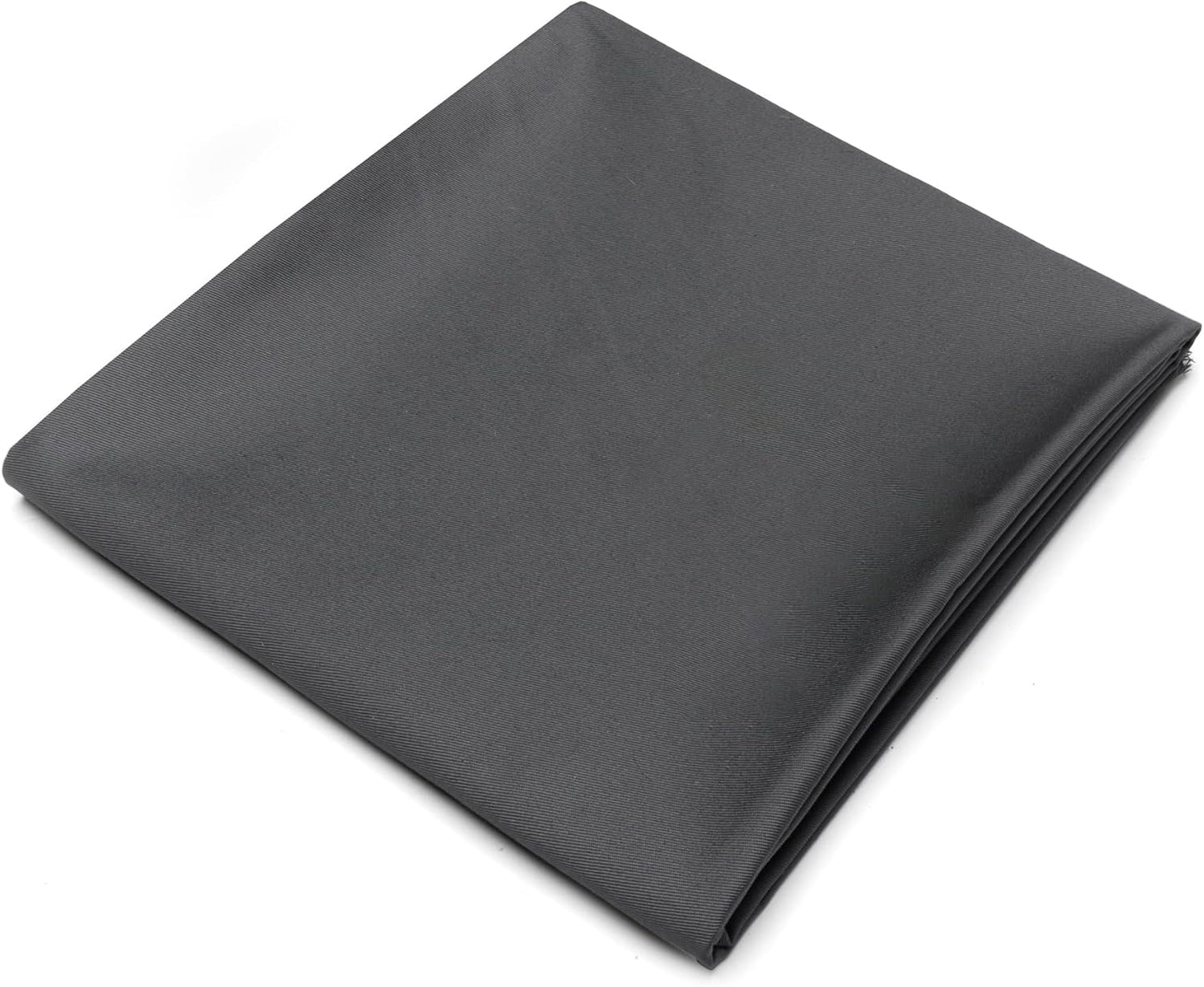Pico Textiles Charcoal Gray Poly Cotton Twill Fabric for Crafts