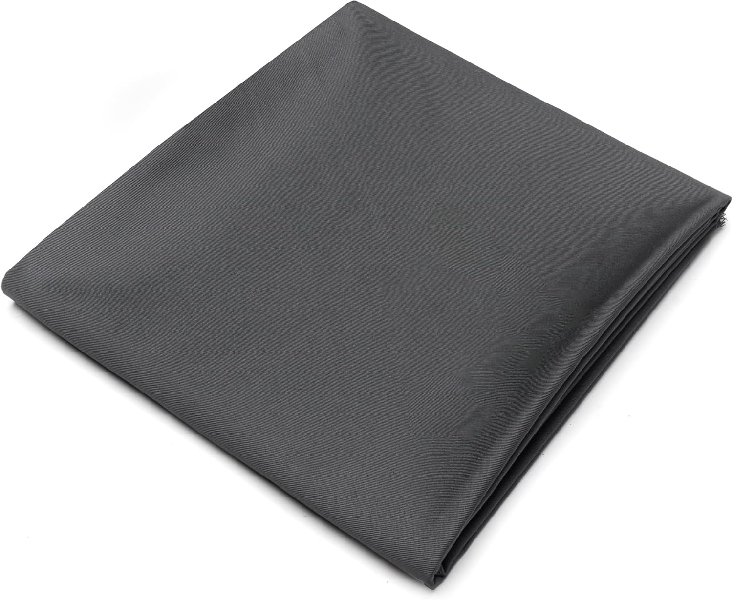 Pico Textiles Charcoal Gray Poly Cotton Twill Fabric for Crafts