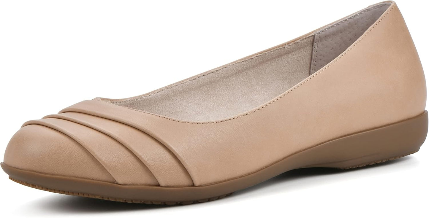 Clara Ballet Flat for Women with Cushioned Insole and Support