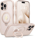 iPhone 15 Pro Max Case with 360 Spin Magnetic Stand - Full Camera