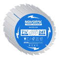 Circular Saw Blade 7-1/4 in 24T 10-Pack - Durable Tungsten Carbide