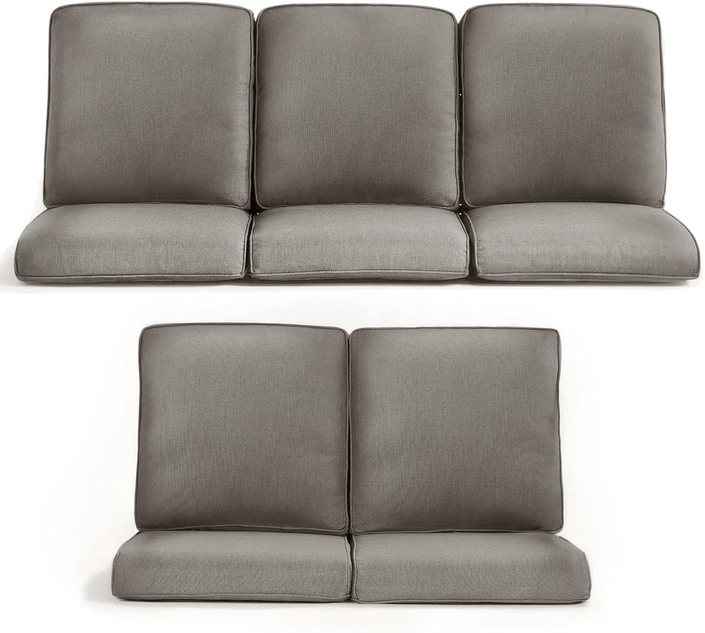 Outdoor Chair Cushions 5 Packs for High Back Rocking Chairs