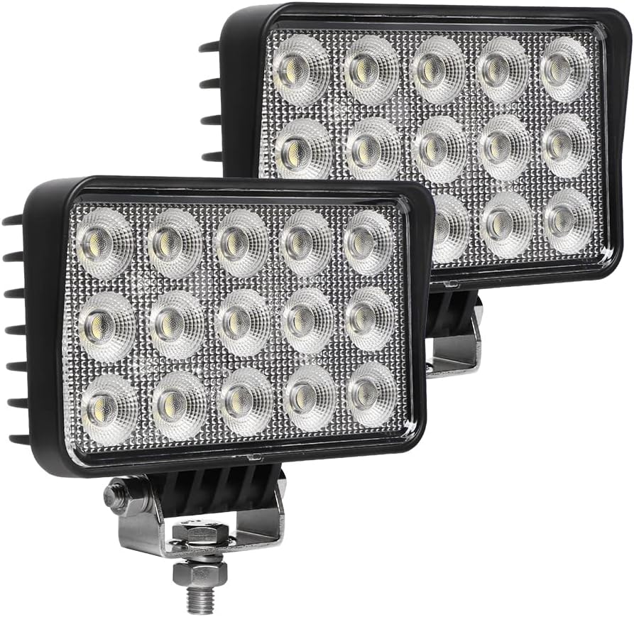 Exzeit 120W 6 Inch Tractor Work Light for Offroad Lighting