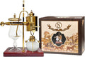 Nispira Vintage Gold Coffee Maker - Royal Family Balance Syphon