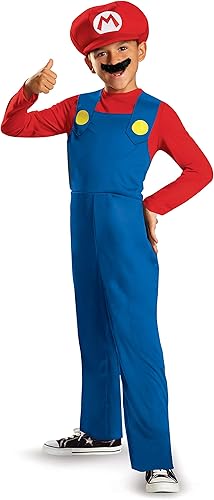 Disguise Nintendo Super Mario Costume for Kids and Adults