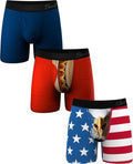 Shinesty Hammock Support Mens Boxer Briefs with Pouch - Ball Support 6