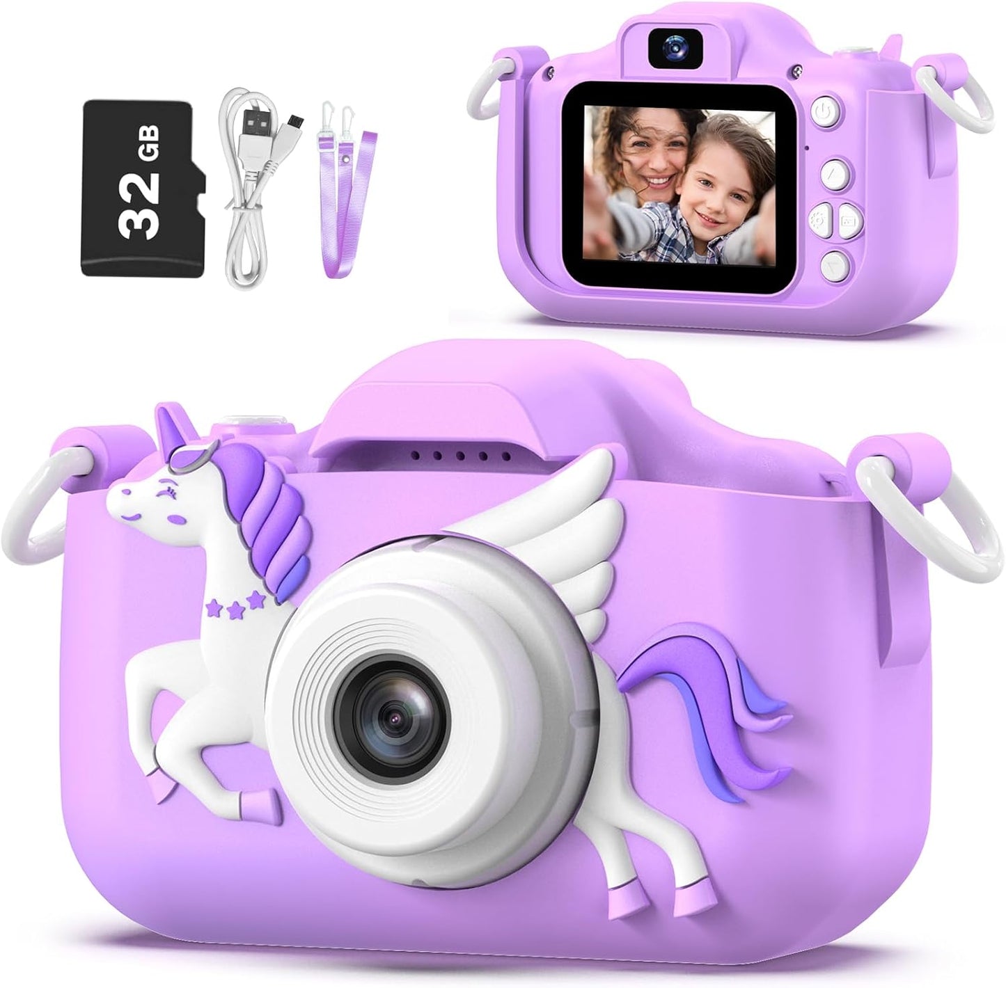 Kid-Friendly Selfie Fun! OUTUVAS Girls Camera