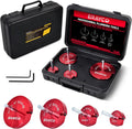 PVC Pipe Reamer Kit 4PCS - Fits 1/2ft Drills, Saves Time