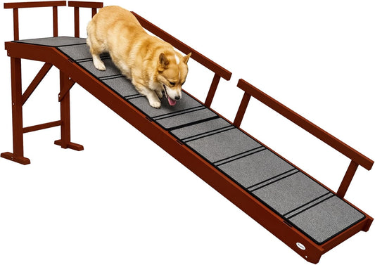PawHut Dog Ramp for Small, Medium & Large Dogs - Safe Access