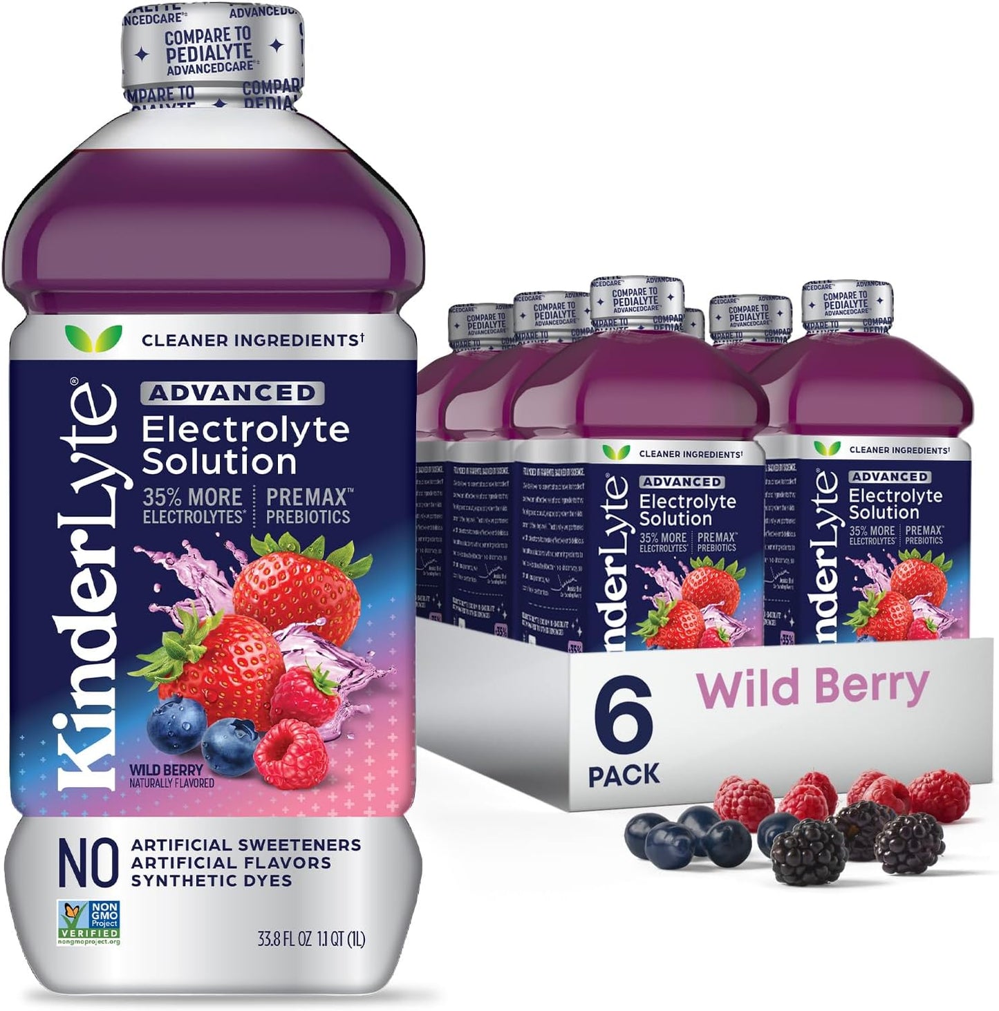 KinderLyte Advanced Electrolyte Solution for Fast Hydration