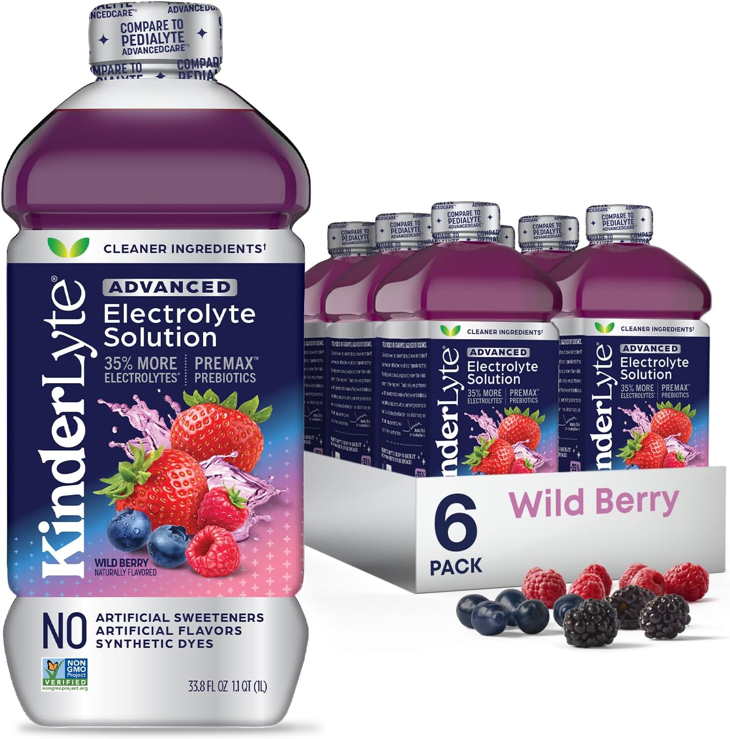 KinderLyte Advanced Electrolyte Solution for Fast Hydration