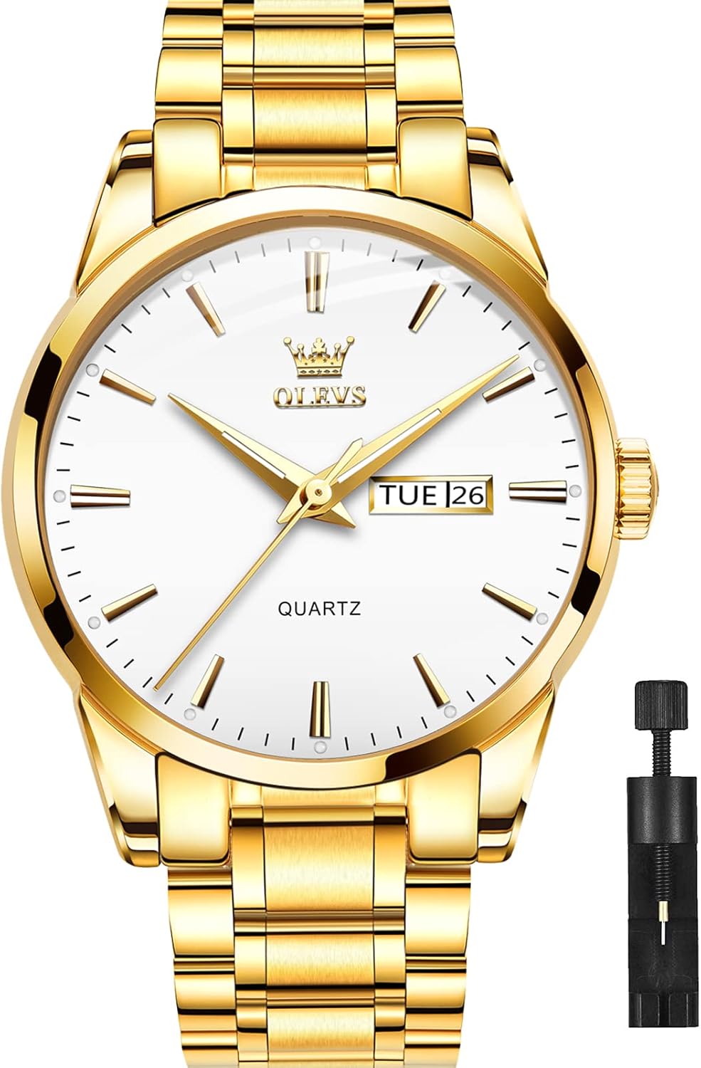 OLEVS Classic Men Watches: Stylish, Waterproof, and Luminous