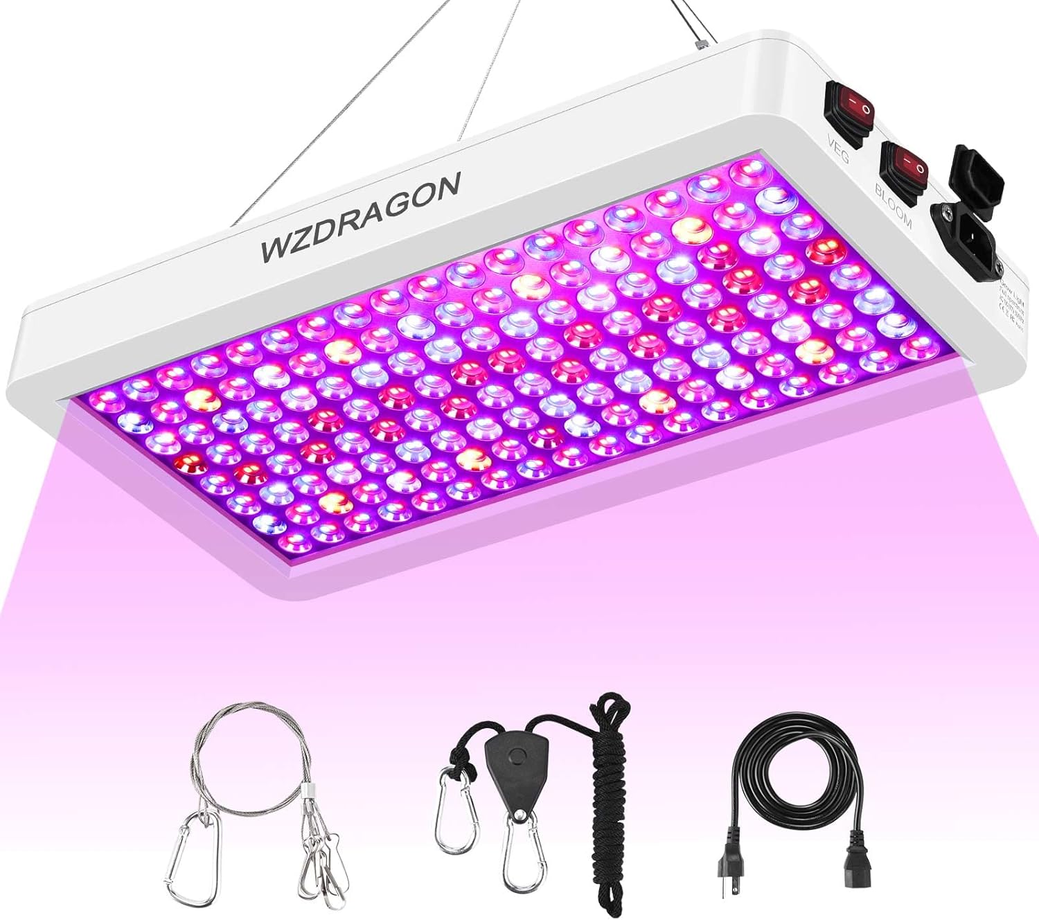 2024 Upgraded BW2000 LED Grow Lights for Indoor Plant Growth