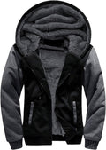 ZITY Men's Heavyweight Sherpa Lined Hoodie