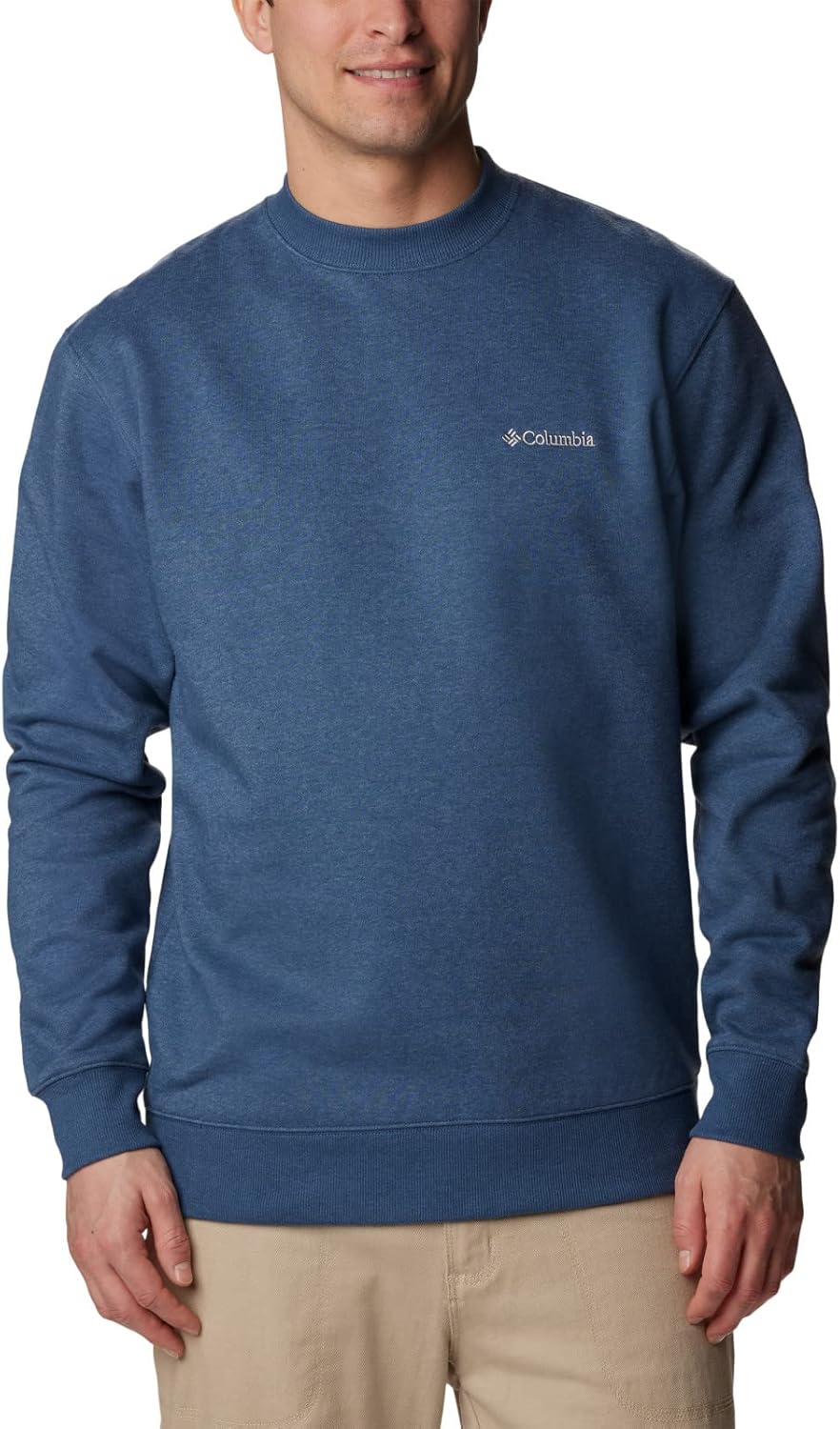 Columbia Men's Hart Mountain II Crew for Year-Round Comfort