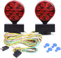 CZC AUTO 12V LED Magnetic Towing Light Kit for Trailer - Strong