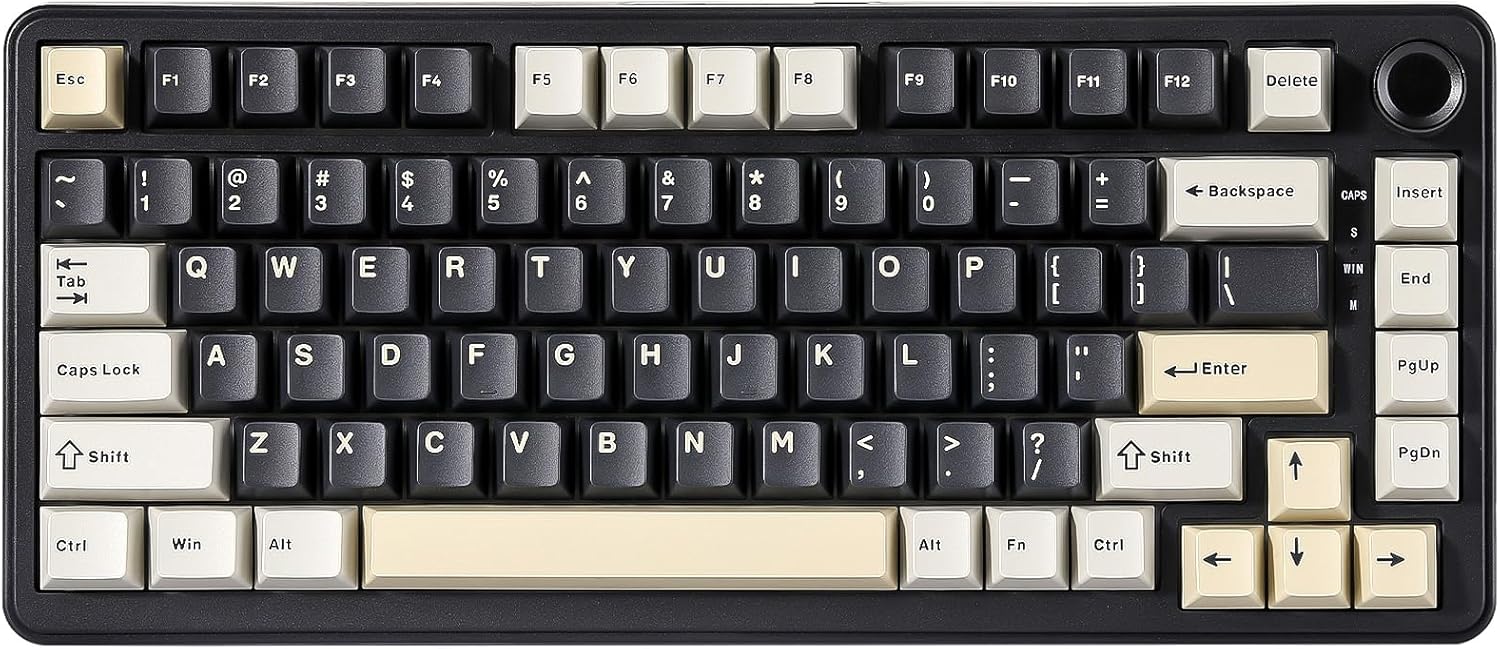 YUNZII B75 Mechanical Keyboard: Ergonomic 75% Layout with RGB