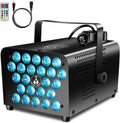 Smoke Machine Fog Machine with Wireless Remote Control - 24 LEDs 600W