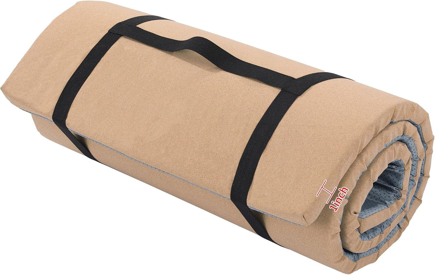 MABOZOO 1-Inch Thick Non-Slip Cork Yoga Mat: Ultimate Grip