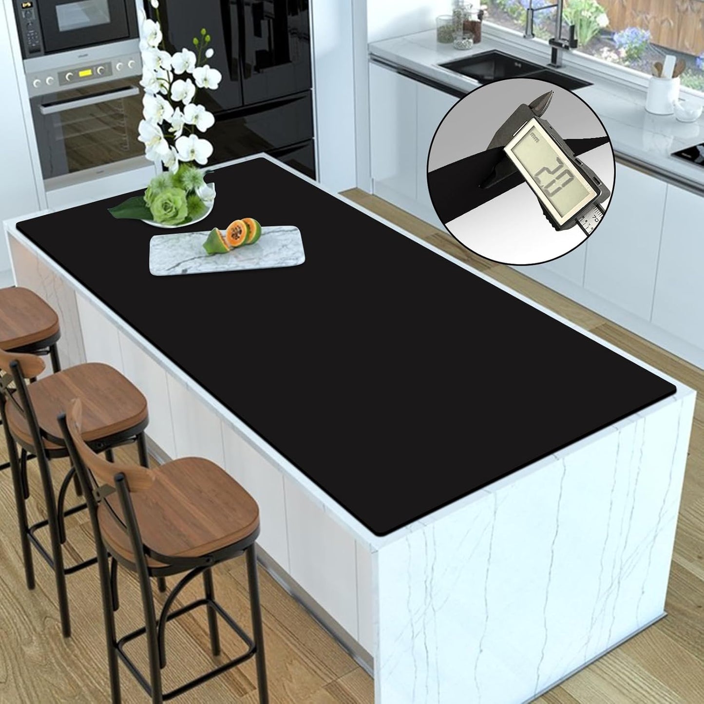 Silicone Mats for Kitchen Counter - Extra Large Heat Resistant Mat