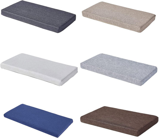Custom Bench Cushion for Indoor Memory Foam Comfort and Style