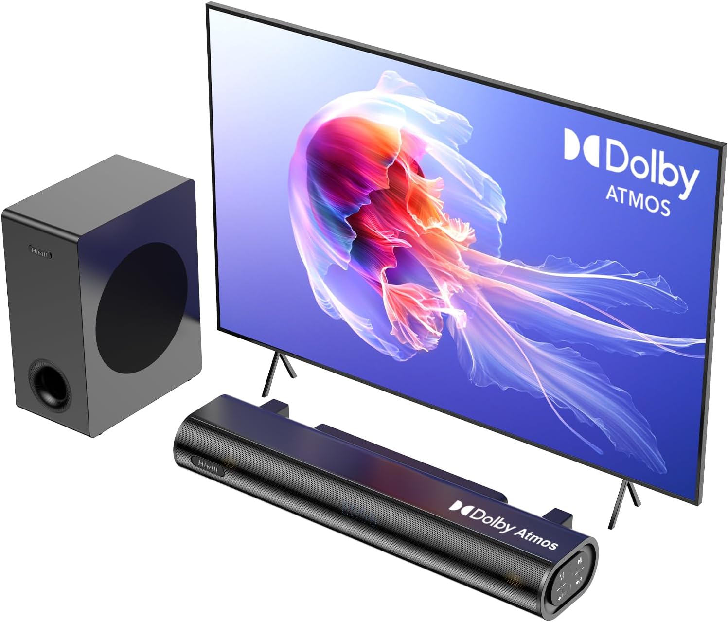 Immersive Hiwill Dolby Atmos Soundbar 200W