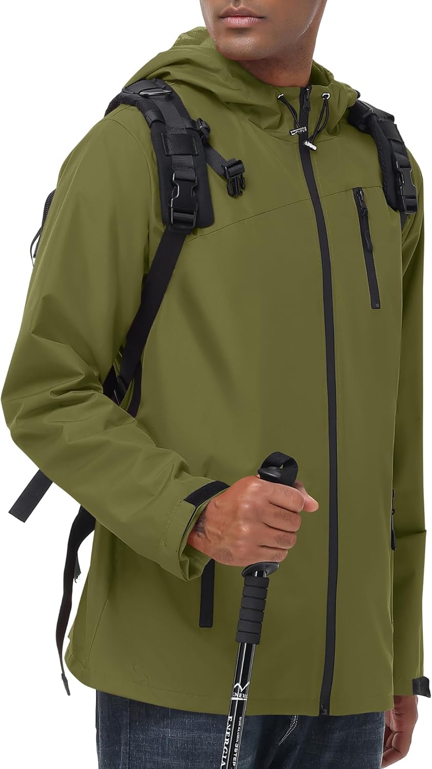 Stay Dry in Style with Avoogue Hooded Raincoat