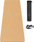Cork Yoga Mat with TPE Backing - Natural Non-Slip Fitness Mat