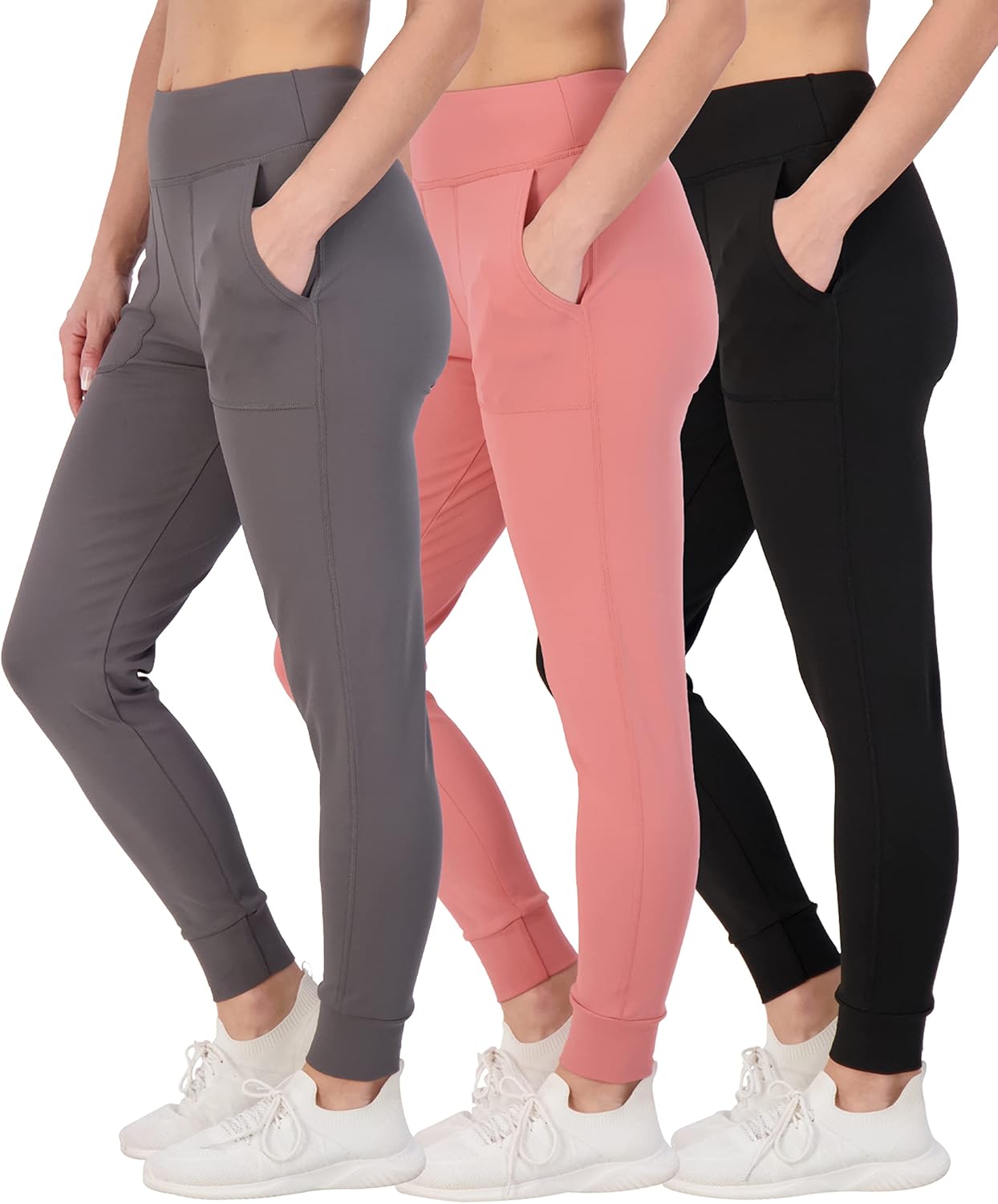High Waist Women's Joggers with Pockets for Active Lifestyle