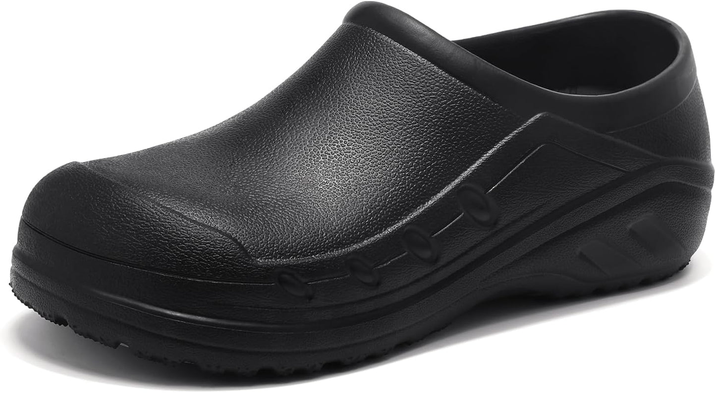 Non Slip Work Shoes for Men and Women - Waterproof Clogs