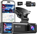 REDTIGER 4K Dash Cam: Free 32GB Card, Wi-Fi, GPS