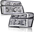 GRAND ORANGE LED DRL Headlights Compatible with 2004-2012 GMC