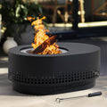 Smokeless 38 in Fire Pit with Table Top and Removable Ash Pan