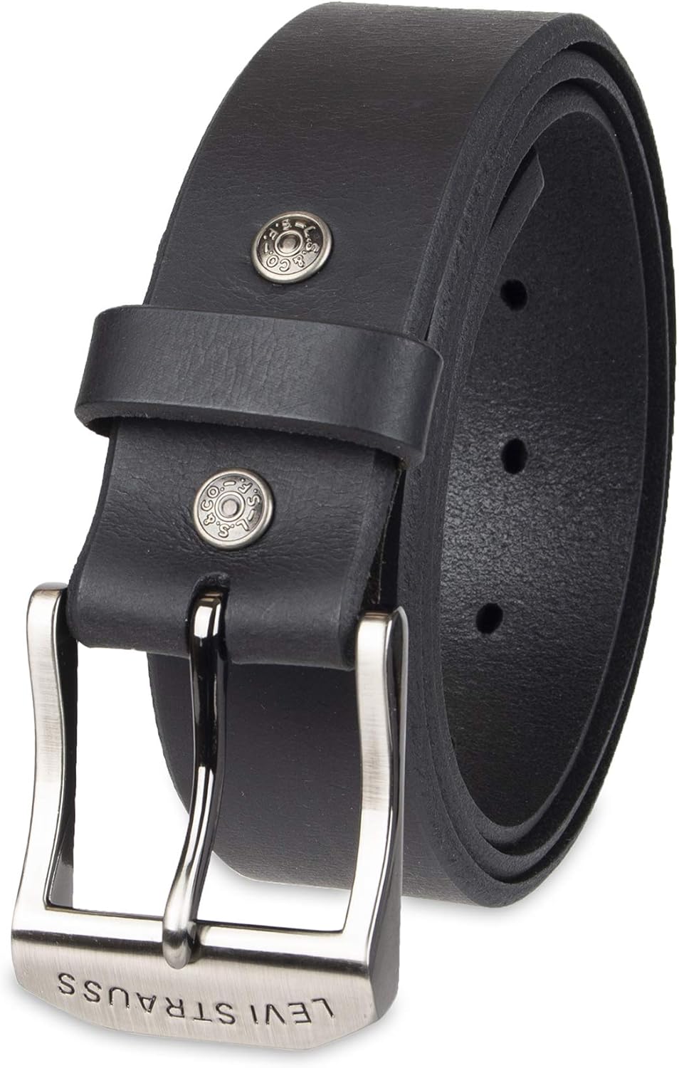 Levis Mens Casual Everyday Leather Jean Belt for All Styles